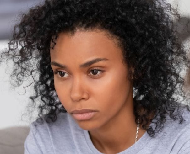 Black woman staring in space;Twanna Carter, career pivot, career development, career change; how do I deal with a toxic workplace?
how do I survive a toxic workplace?
how do I leave a toxic workplace?
how do I heal from working in a toxic workplace?
