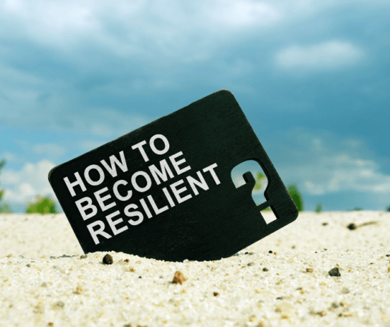 A that reads "How to Become Resilient" stuck in the sand;
resilience for workplace challenges,
resilience for remote work,
resilience for work-life balance,
resilience for mental health at work,
resilience for diversity and inclusion in the workplace,
Twanna Carter, Black coach, Career coach; Black women, Black woman, Black girl magic